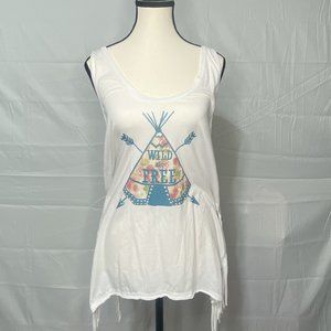 WILD AND FREE FRINGE Tank